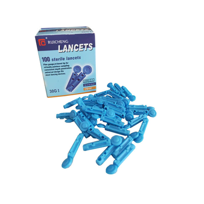 30G Twist Off Plastic Disposable Blood Lancets Medical Use Lancet