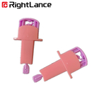 2.2mm  Lightweight Safety Blood Lancet  ABS Medical Finger Pricker