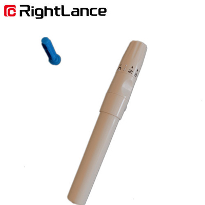 Painless Reusable Lancet Blood Sugar Lancing Device For Glucose Test