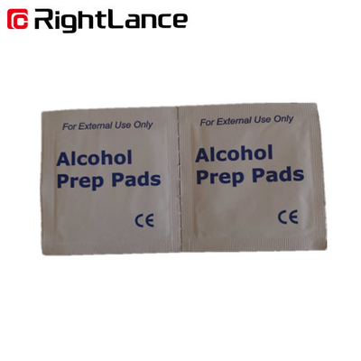 Unisex 3CM 6CM Alcohol Cotton Pads Alcohol Prep Pads Medium