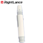Eject White Painless Lancing Device ABS 26g Blood Glucose Test