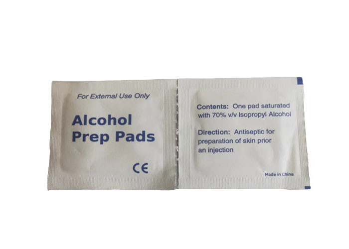 ODM Alcohol Prep Wipes Customized Multiple Single Use 30*60mm Sterile