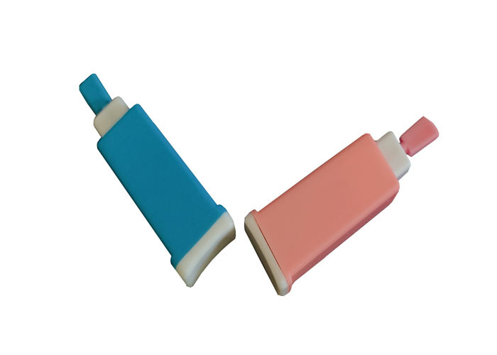 Grey Safety Cap 26 Gauge Blood Test Pricker Plastic  Disposable Single Use Lancets