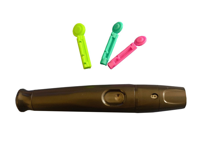 Diabete ODM Depth Adjustable Lancing Device Customized Pen Shape