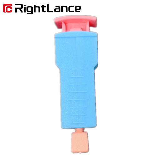 Automatic Pink Blue 25g 0.18cm Pen Lancing Device Blood Glucose Meter And Lancing Device